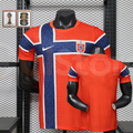 Norway Home Player Version Jersey 2026/27 - Blank No Name World Cup Short Sleeve Authentic Shirt