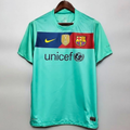 FC Barcelona 2009-10 Retro Green Away Jersey | Custom Name & Number | La Liga & UCL