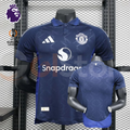 Manchester United 2024-2025 Away Short Sleeve Jersey Europa League Personalized PL UEL Patch