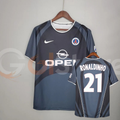 PSG 2001-2002 Retro Third Away Short Sleeve Jersey #21 Ronaldinho Personalized Rare
