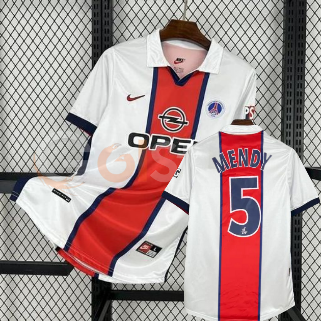 Paris Saint-Germain 1998-1999 Retro Away Short Sleeve Jersey #5 Medny Personalized Rare Collector