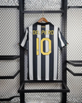 Juventus 2010-2011 Retro Home Short Sleeve Jersey #10 Del Piero Personalized Serie A UEFA EL Patch