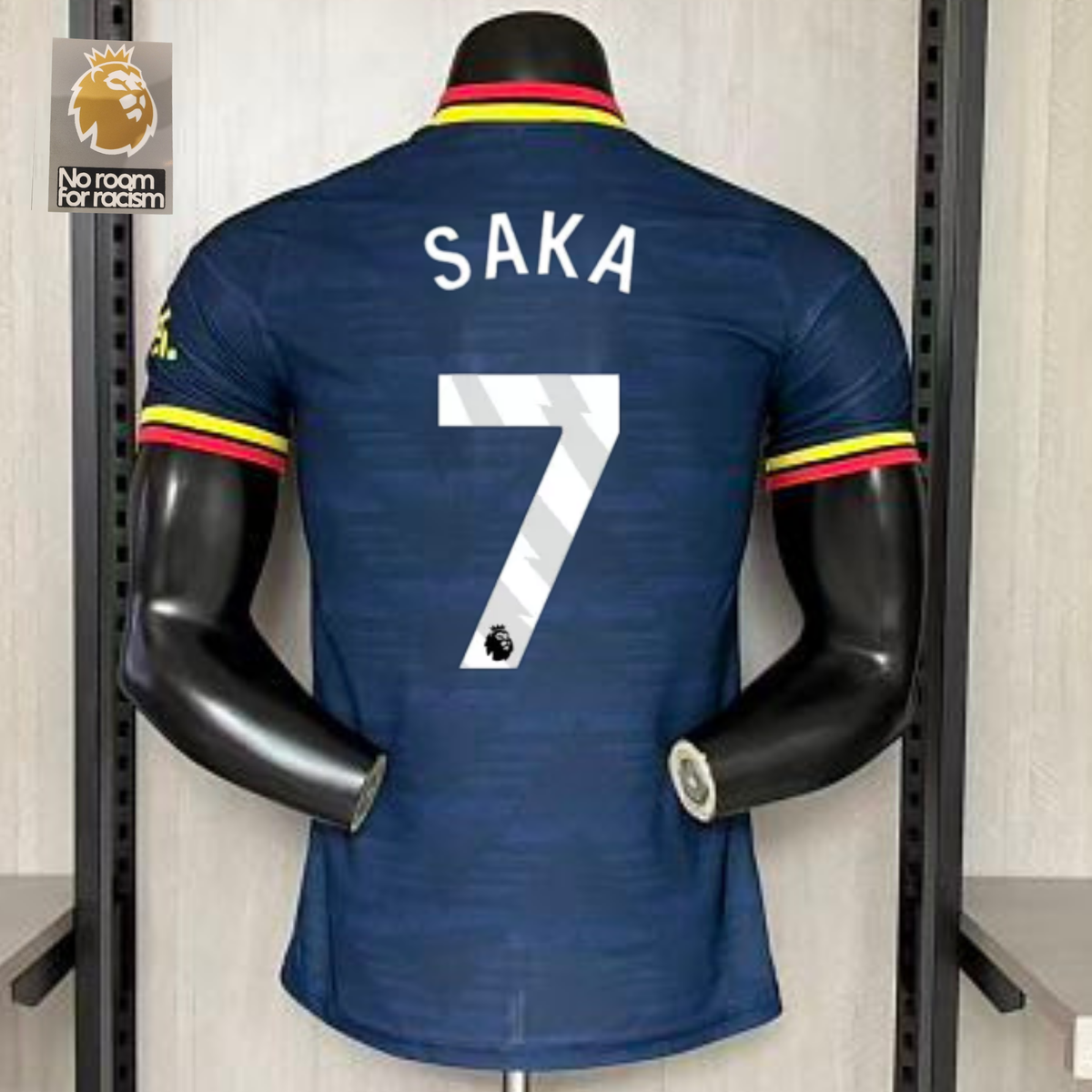 Arsenal FC 2026-27 Away Player Version Jersey | Saka #7 | Premier League Patch | Sizes S–3XL