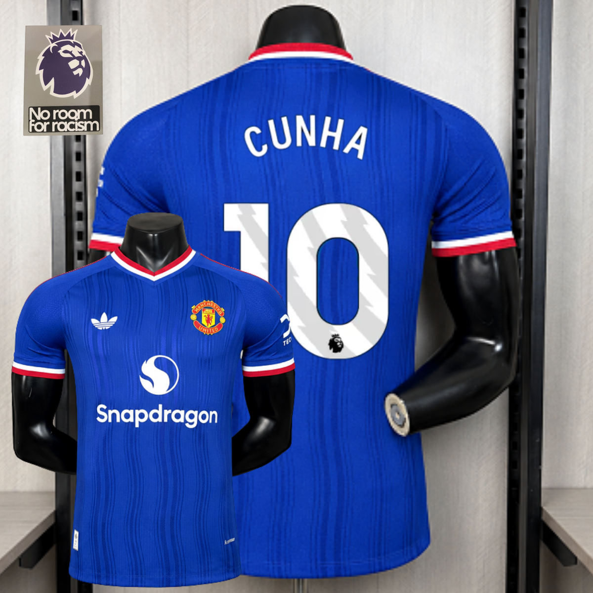 2026/27 Manchester United III Jersey Player Version #10 Cunha