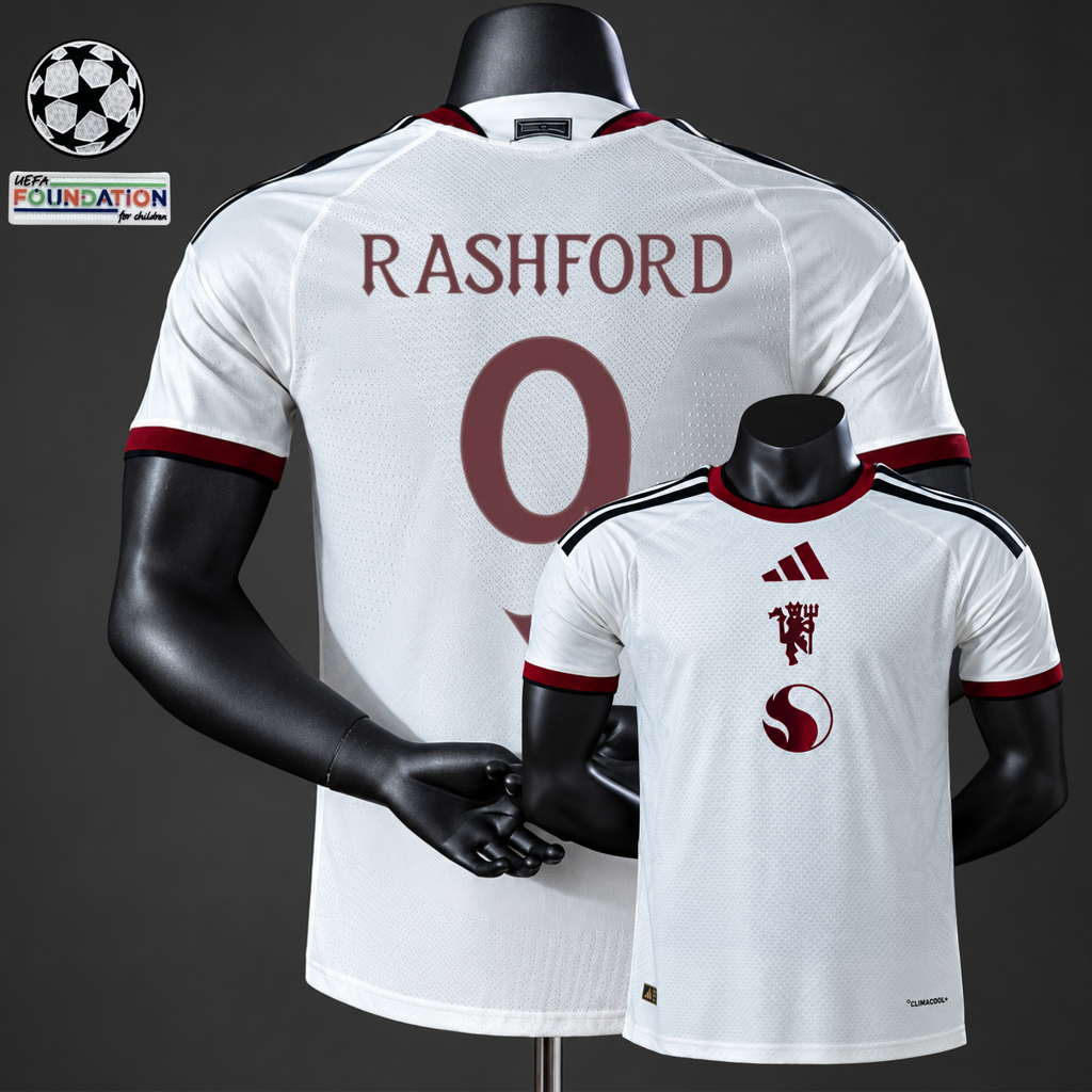 2026/27 Manchester United Third Away Jersey Player Version #9 Rashford UCL