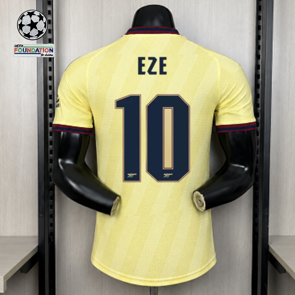 Arsenal FC 2026-27 Third Player Version Jersey | Eze #10 | UCL Patch | Sizes S–3XL