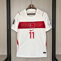 Maillot Turquie Étoile n°11 – Commémoratif Équipe de Football de Turquie, Manches Courtes - Personnalisable