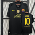 FC Barcelona 2011-12 Retro Black Away Jersey | #10 Lionel Messi | La Liga & UCL