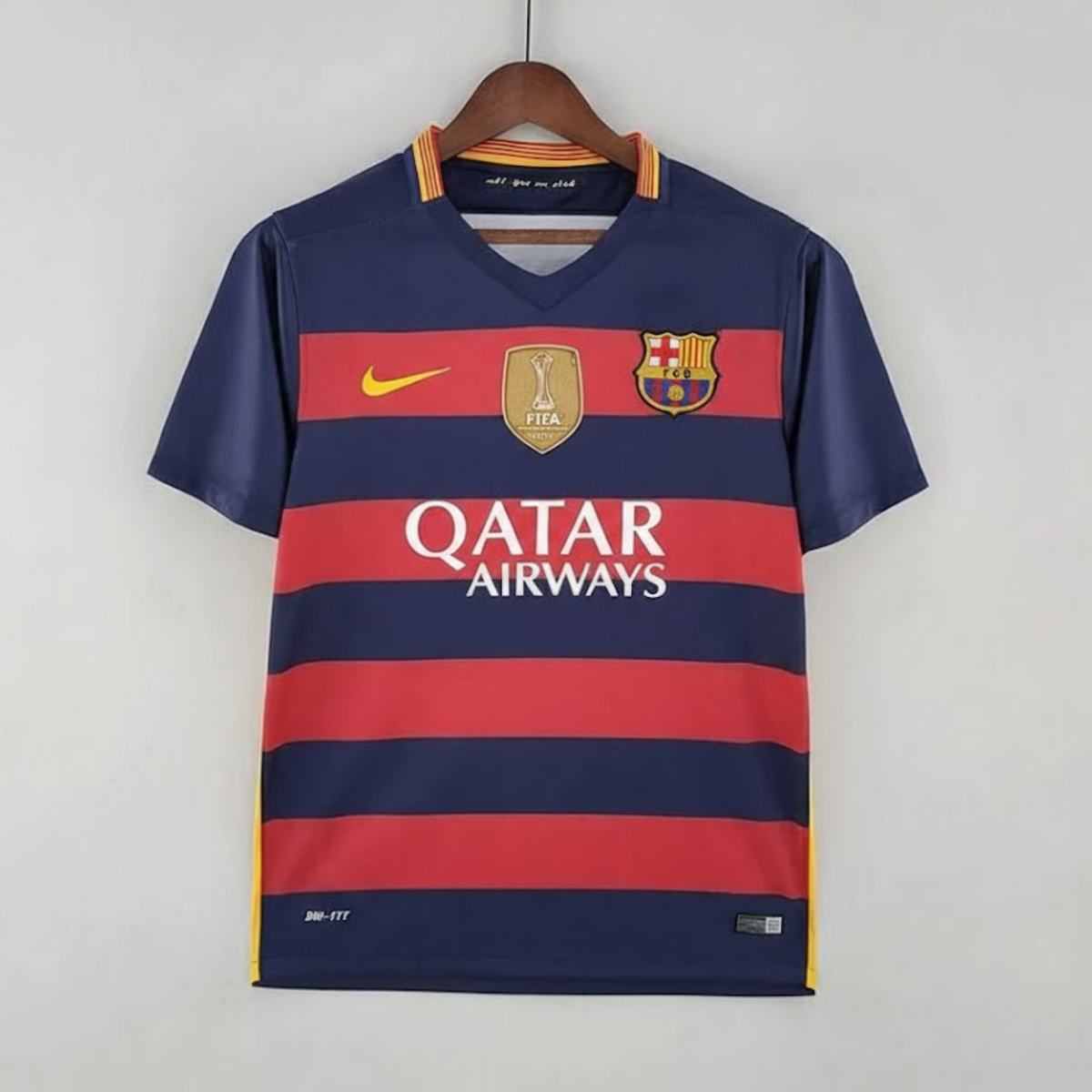FC Barcelona 2015-16 Retro Home Jersey | #7 Arda Turan | La Liga & UCL