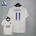 Manchester United 2008-2009 Retro Away Short Sleeve Jersey #11 Giggs Personalized PL Patch Rare