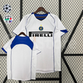 Inter Milan 2004-2005 Retro Away Short Sleeve Jersey Personalized Serie A UCL Patch