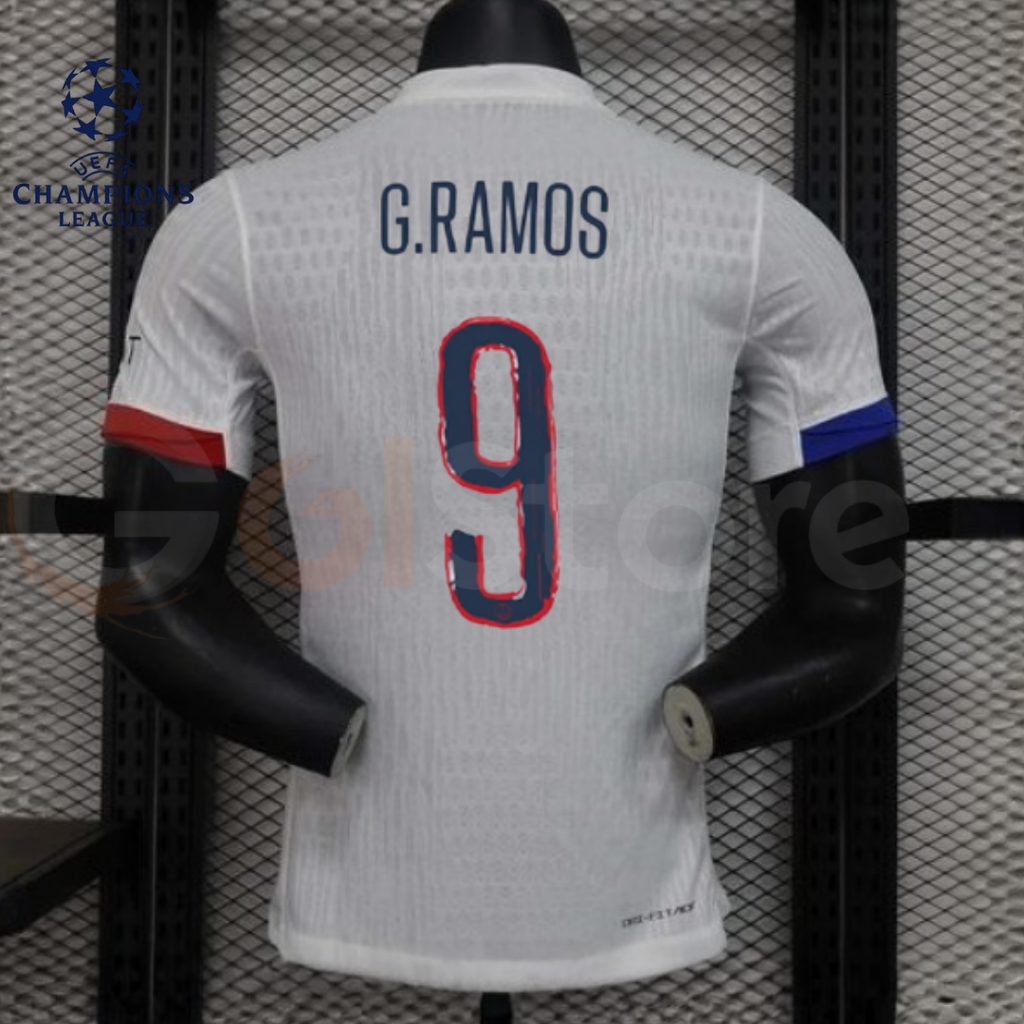 PSG 2024–2025 Away Player Version Jersey – G. Ramos #9