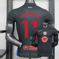 FC Barcelona 2024-25 Black Professional Jersey | #11 Raphinha | La Liga