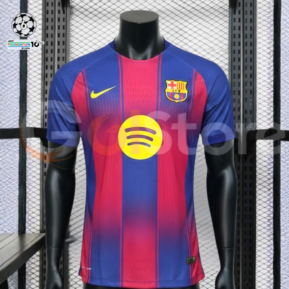 FC Barcelona 2025-26 Home Professional Jersey | #6 Gavi | UCL