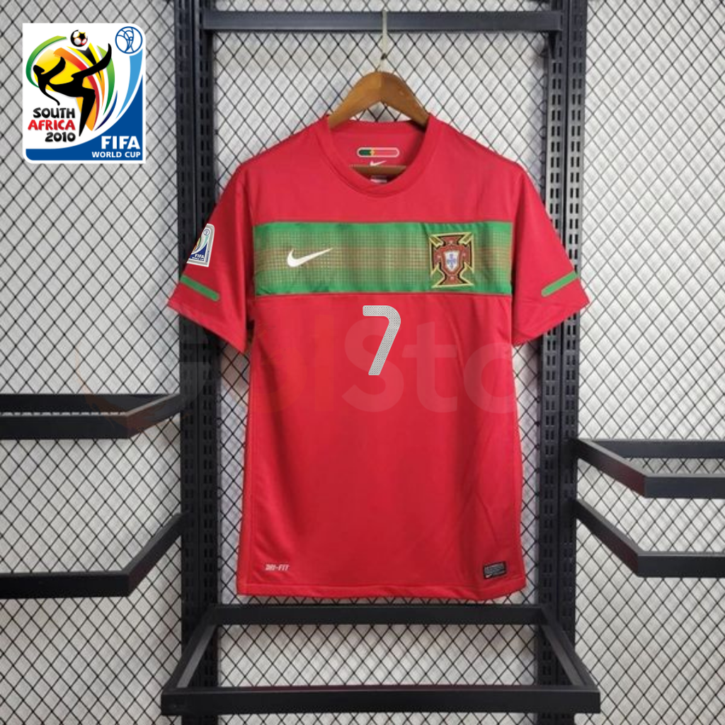 Portugal 2010 Retro Home Jersey – Ronaldo #7