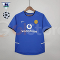 Manchester United 2002-2004 Retro Home Short Sleeve Jersey Personalized PL Patch Rare Collector