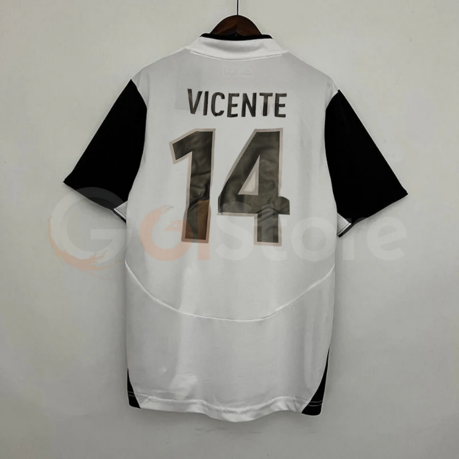 Valencia CF 2003-04 Retro Home Jersey | Classic White Kit | S–3XL | Fast Shipping