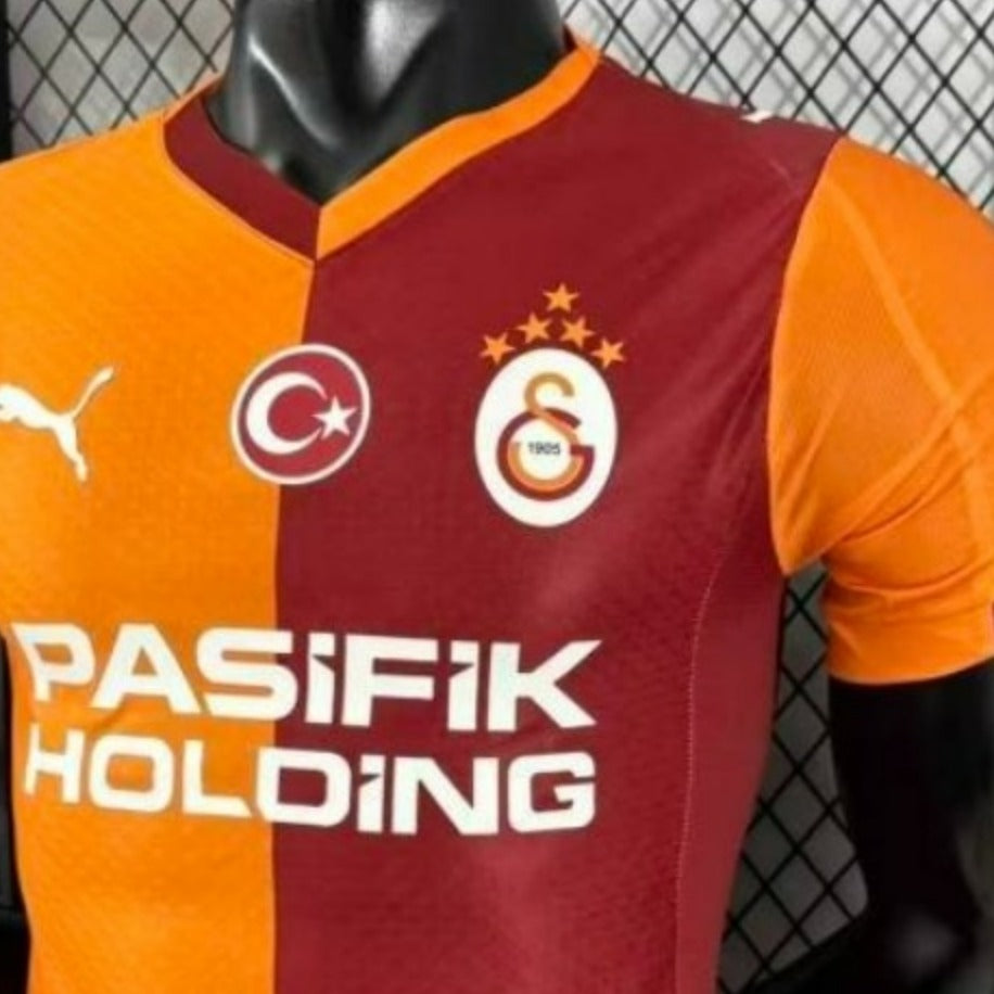 Galatasaray 2025/26 Home Jersey No.45 Osimhen – Professional Match Edition Short Sleeve Football Shirt S–2XL