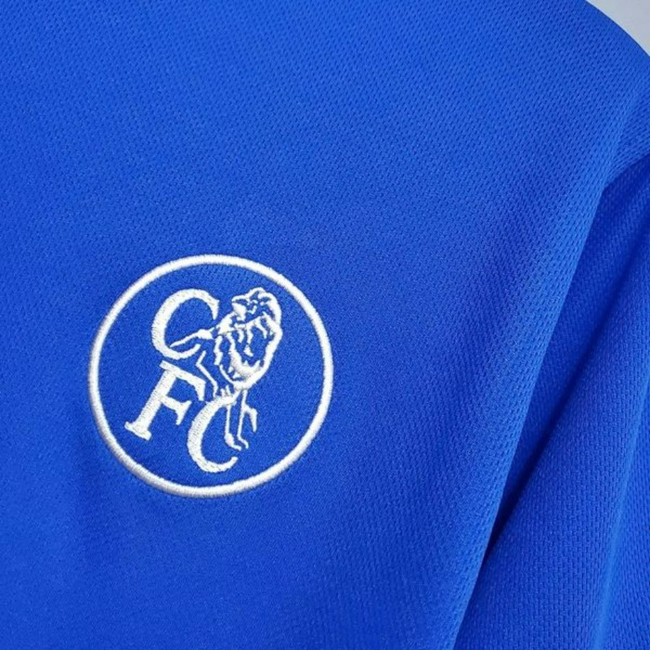 Chelsea FC 2003-2005 Retro Home UCL Jersey #8 Frank Lampard – Classic Football Shirt S-2XL