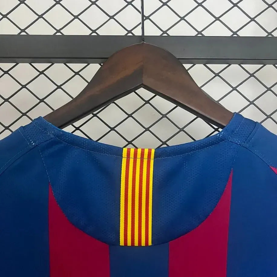 FC Barcelona 2005-2006 Retro Home Jersey #20 Deco – Classic Short Sleeve Football Shirt S-2XL