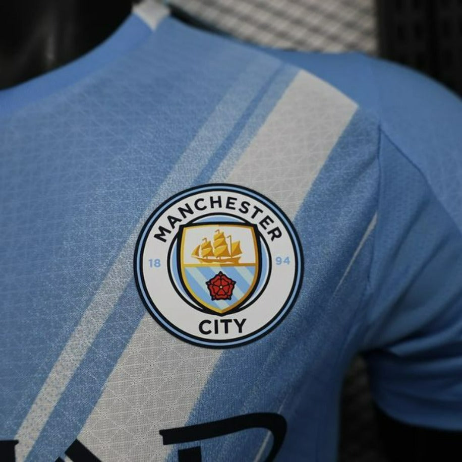 Manchester City 2025/26 Home Jersey #9 Haaland – UCL & FIFA Club World Cup Edition Custom Football Shirt S-2XL