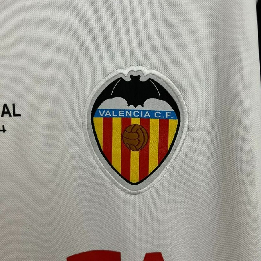 Valencia CF 2003-04 Retro Home Jersey | Classic White Kit | S–3XL | Fast Shipping