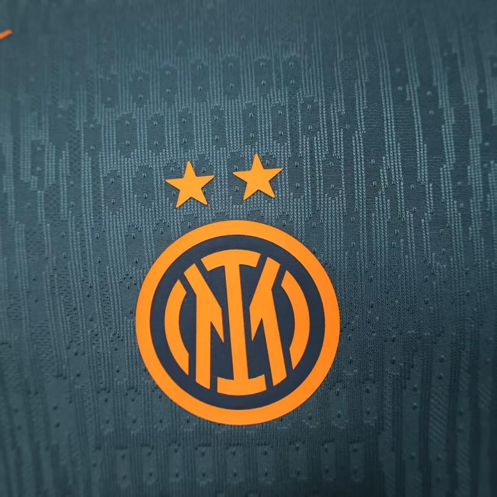 Inter Milan 2025-2026 Third Away Player Version Jersey UCL Patch Personalized Sizes S-3XL