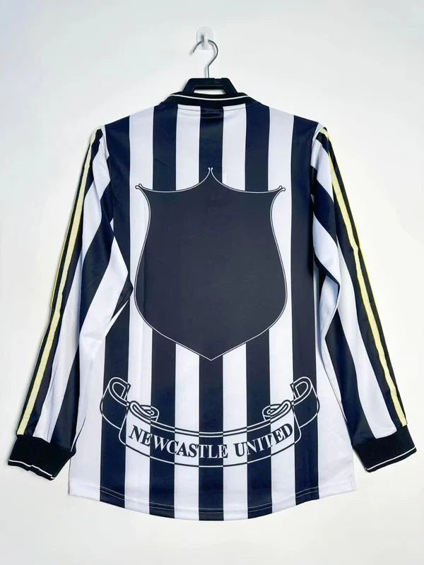 Newcastle 1997-99 Retro Home Long Sleeve Jersey