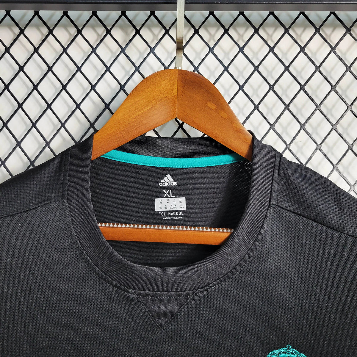 2017/18 Real Madrid Retro Away Black Jersey #11 Bale UCL Personalized