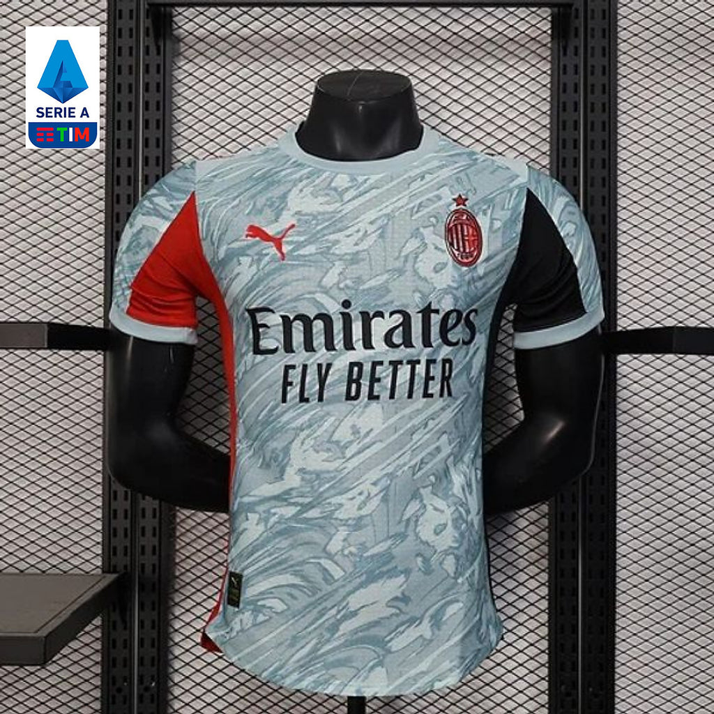 AC Milan 2025-26 Away Jersey Short Sleeve Custom