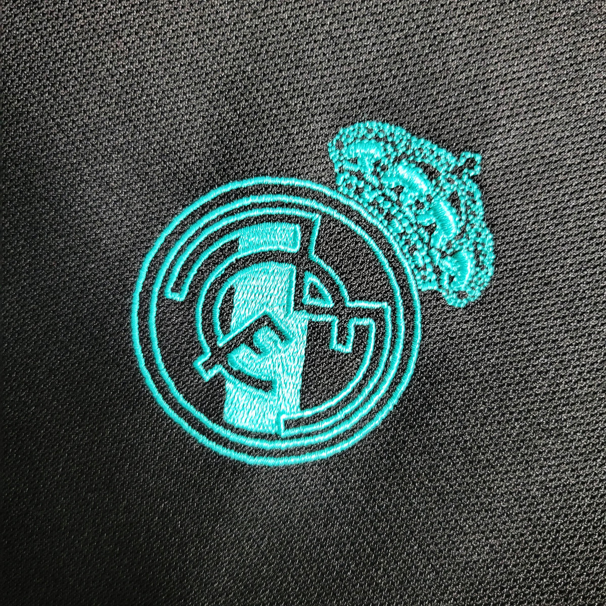 2017/18 Real Madrid Retro Away Black Jersey #11 Bale UCL Personalized