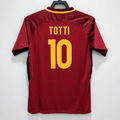 Retro AS Roma 2017-18 Home Jersey #10 Totti