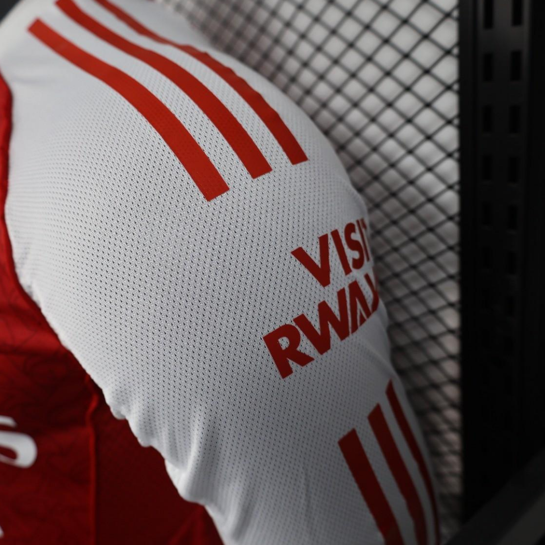 Arsenal 2025-26 Home Long Sleeve Jersey | Customizable | UCL & Premier League