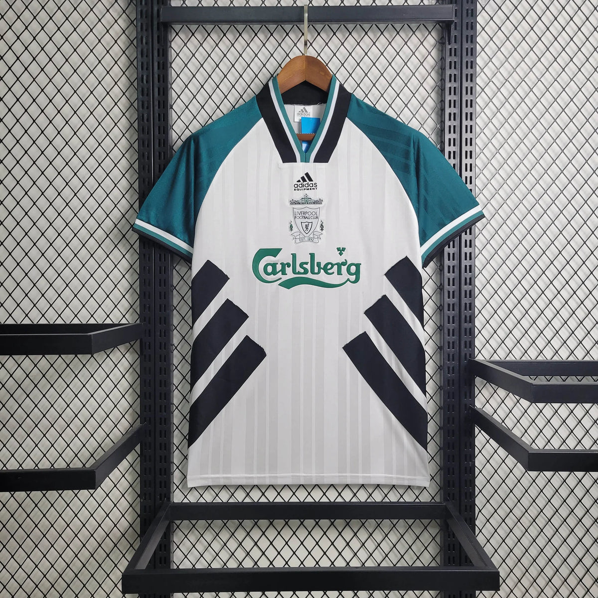 1993-1995 Liverpool Retro White Away Short Sleeve Jersey #23 Fowler Personalized