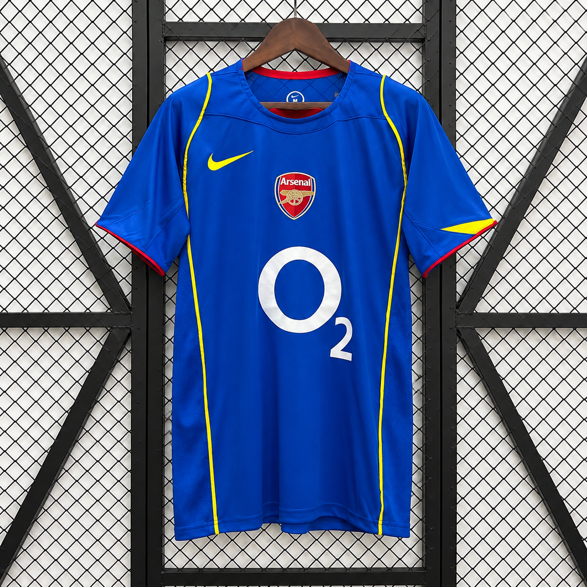 Arsenal FC 2004-2005 Retro Away Jersey | Ashley Cole #3 Men's Soccer Shirt - Short Sleeve Fan Edition with Premier League Patches