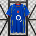 Arsenal FC 2004-2005 Retro Away Jersey | Custom Name & Number Short Sleeve Football Shirt with Premier League & UEFA Patches