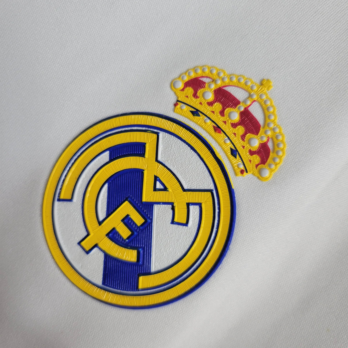 2011/12 Real Madrid Retro Home White Jersey UCL Patch Personalized