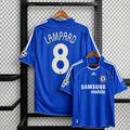 Chelsea FC 2006–2007 Retro Home Jersey Lampard #8 UCL Vintage Football Shirt S–2XL