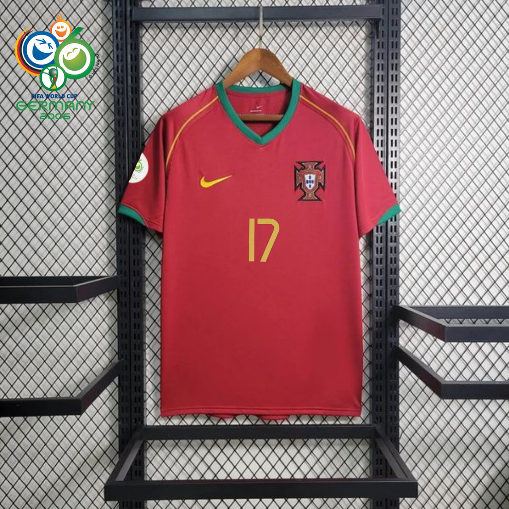 Portugal 2006 Retro Home Jersey – C. Ronaldo #17
