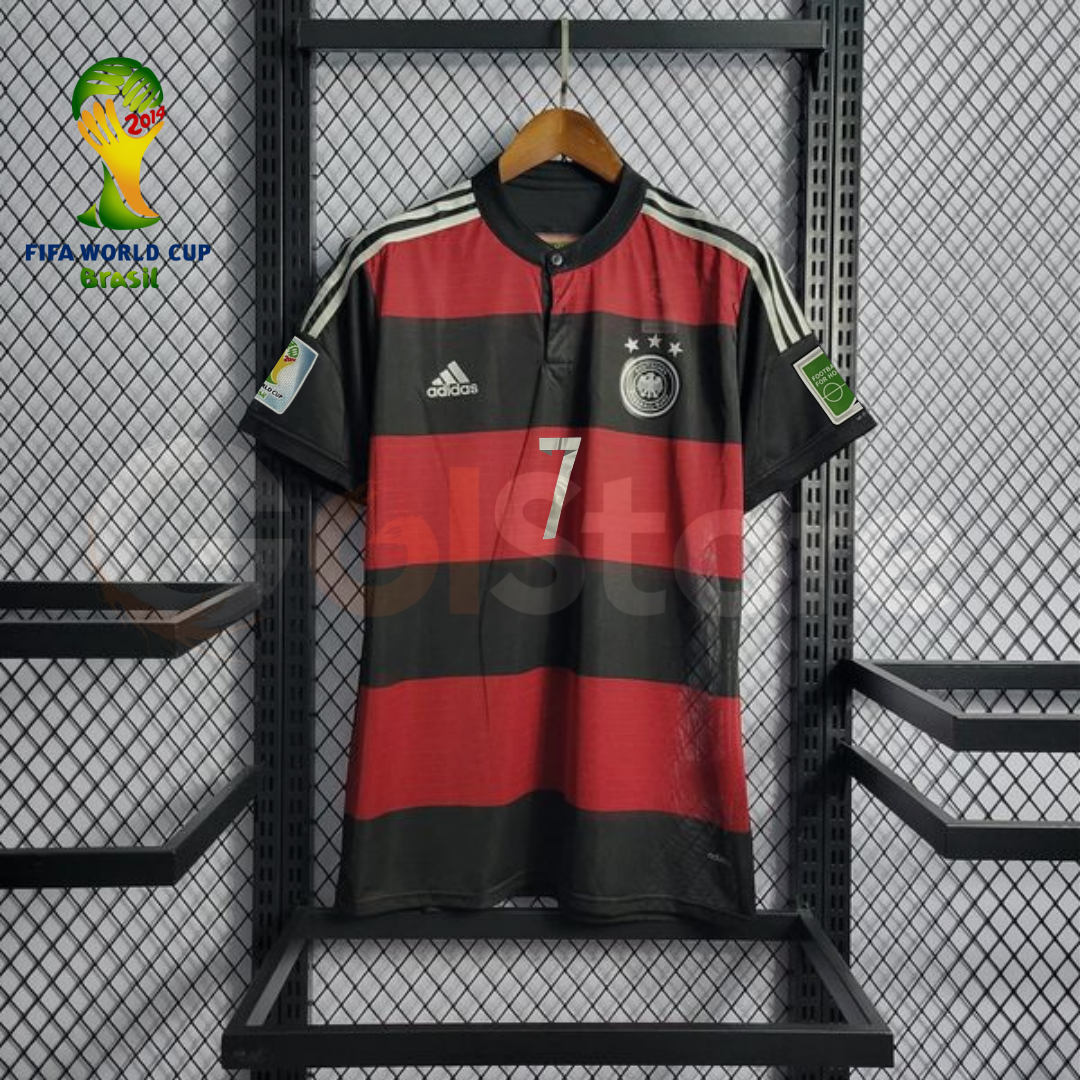 Germany 2014 Retro Away Jersey – Schweinsteiger #7