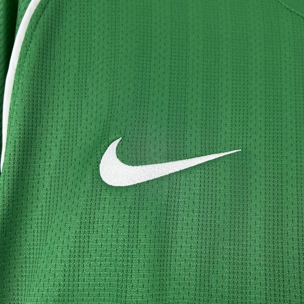 Manchester United 2007-2008 Retro GK Green Long Sleeve Jersey #1 Van der Sar Personalized PL Rare
