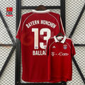 Bayern Munich 2005-2006 Retro Home Short Sleeve Jersey #13 Ballack Bundesliga Patch Personalized Rare