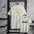 2011/12 Real Madrid Retro Home White Jersey #7 Ronaldo UCL Personalized