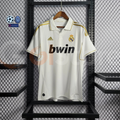 2011/12 Real Madrid Retro Home White Jersey UCL Patch Personalized