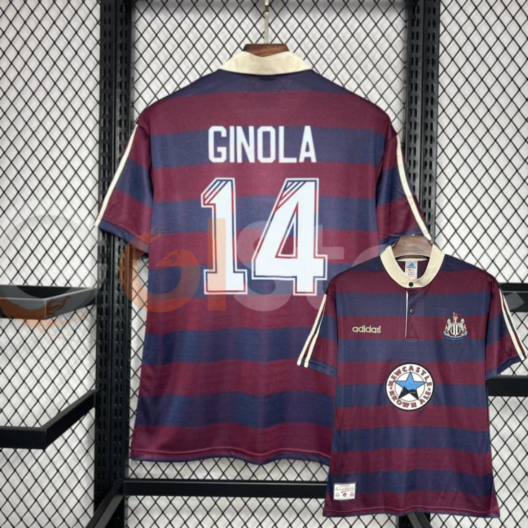 Newcastle 1995-96 Retro Away Jersey Ginola #14