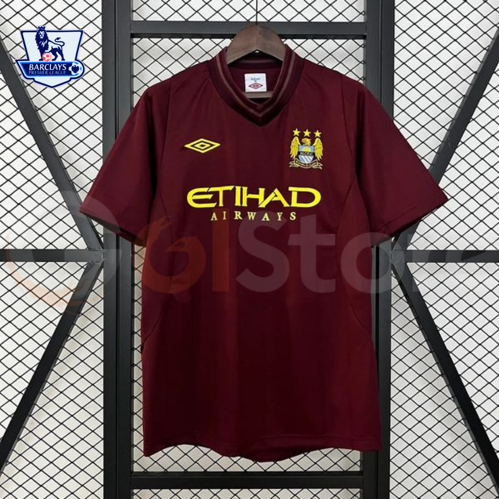 Manchester City 2012-2013 Retro Away Short Sleeve Jersey #8 Nasri Premier League Patch Personalized Rare