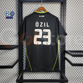2010/11 Real Madrid Retro Away Black Jersey #23 Ozil UCL Personalized