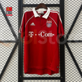 Bayern Munich 2005-2006 Retro Home Short Sleeve Jersey Bundesliga Patch Personalized Rare Van Bommel Makaay