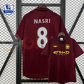 Manchester City 2012-2013 Retro Away Short Sleeve Jersey #8 Nasri Premier League Patch Personalized Rare