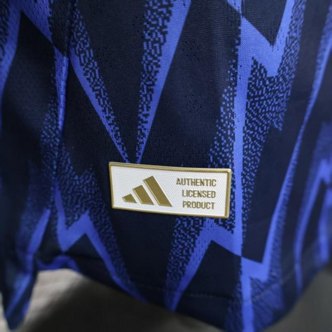 Arsenal FC 2025-26 Away Long Sleeve Jersey | Custom Name & Number | UCL / Premier League Patch